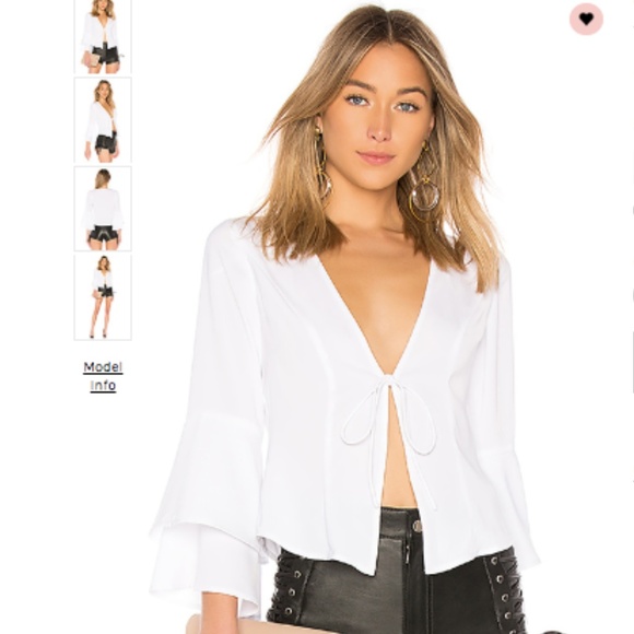 by the way Julia Ruffle Top NWOT - Picture 4 of 4